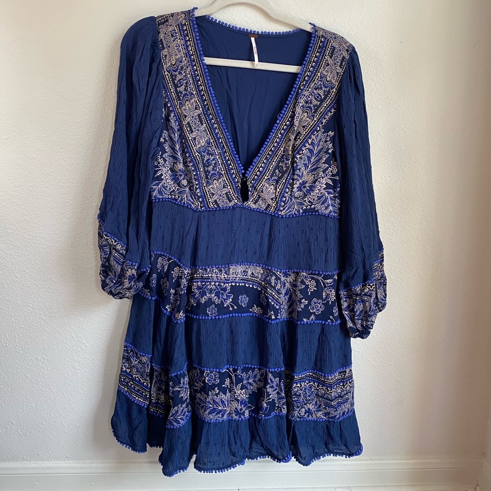 free people long sleeve dress